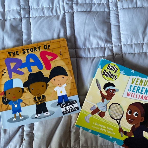 ⭐️5/$15 🆕SILVER DOLPHIN BOOKS: (2) Venus and Serena Williams & The Story of Rap - Picture 1 of 3